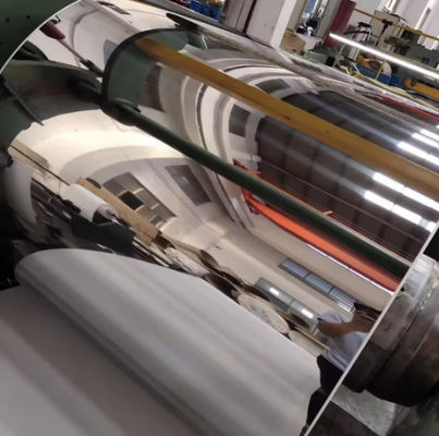 निर्माता मूल्य Sus430 0.4mm Ss Coils BA Finish Cold Roll Aisi 430 BA Mirror स्टेनलेस स्टील कॉइल